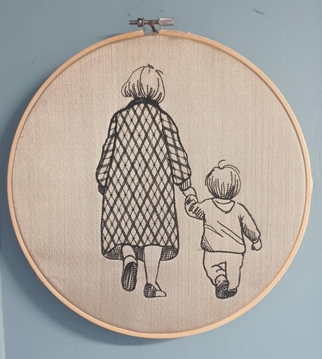 Mamy et son petit fils