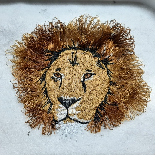 Le lion frangé