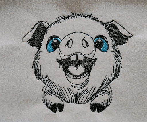 Lorain le bébé cochon