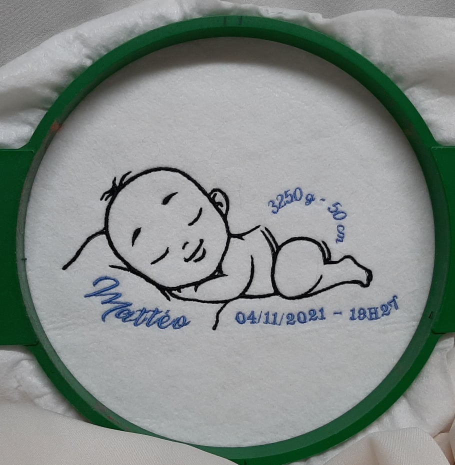 Cadre de naissance Garçon