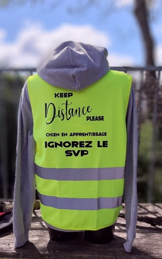 [GILSECHum-1] Gilet de sécurité à visibilité accrue