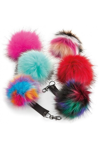 [PCpompon] Porte clef pompon interchangeable