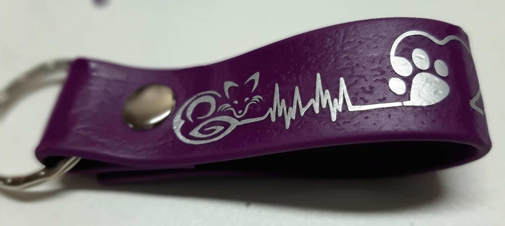 Porte clef Pvc personnalisé