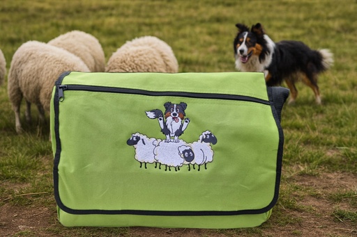 [SwBrBCtricot-1] Sac à bandoulière Aussie saute moutons