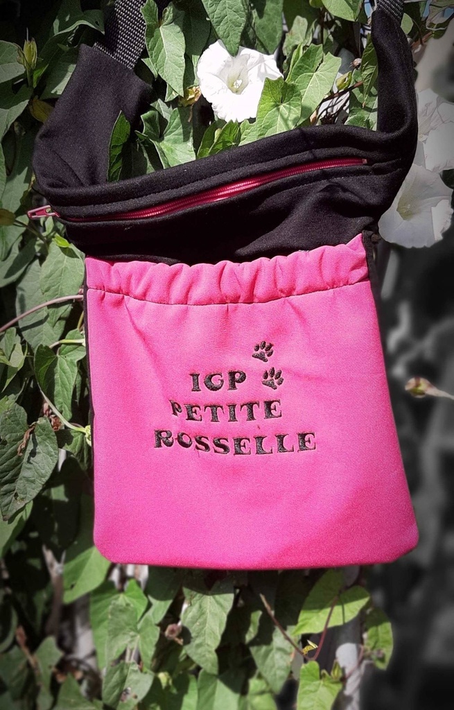 Pochette friandises brodée