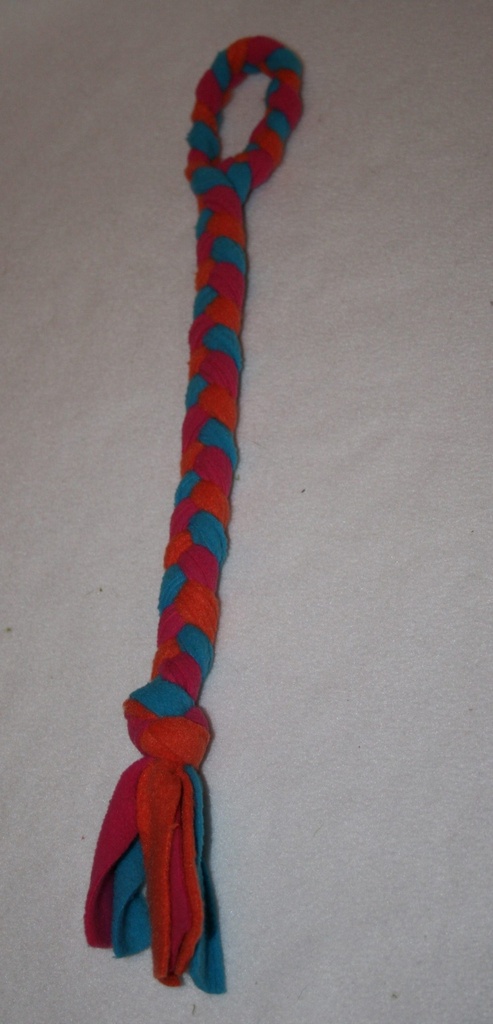 Tug Tressé polaire 3 coloris avec poignée