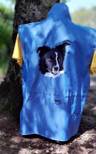 [VCBCbrodé] Fin de série Veste de conduite brodée Border Collie taille M