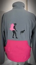 Veste femme Micropolaire Zippée avec grande poche arrière
