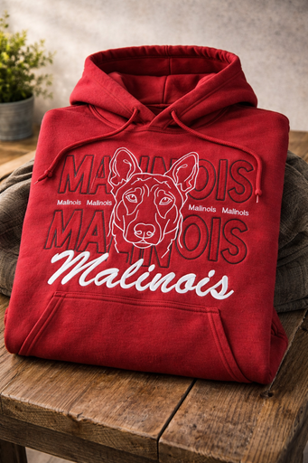 [ArtFR290.09-2-1-4] Sweat capuche race de chien