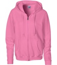 Promo SWEAT-SHIRT ZIPPÉ CAPUCHE HEAVY BLEND modèle Femme)
