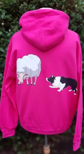 Sweat-shirt floqué troupeau