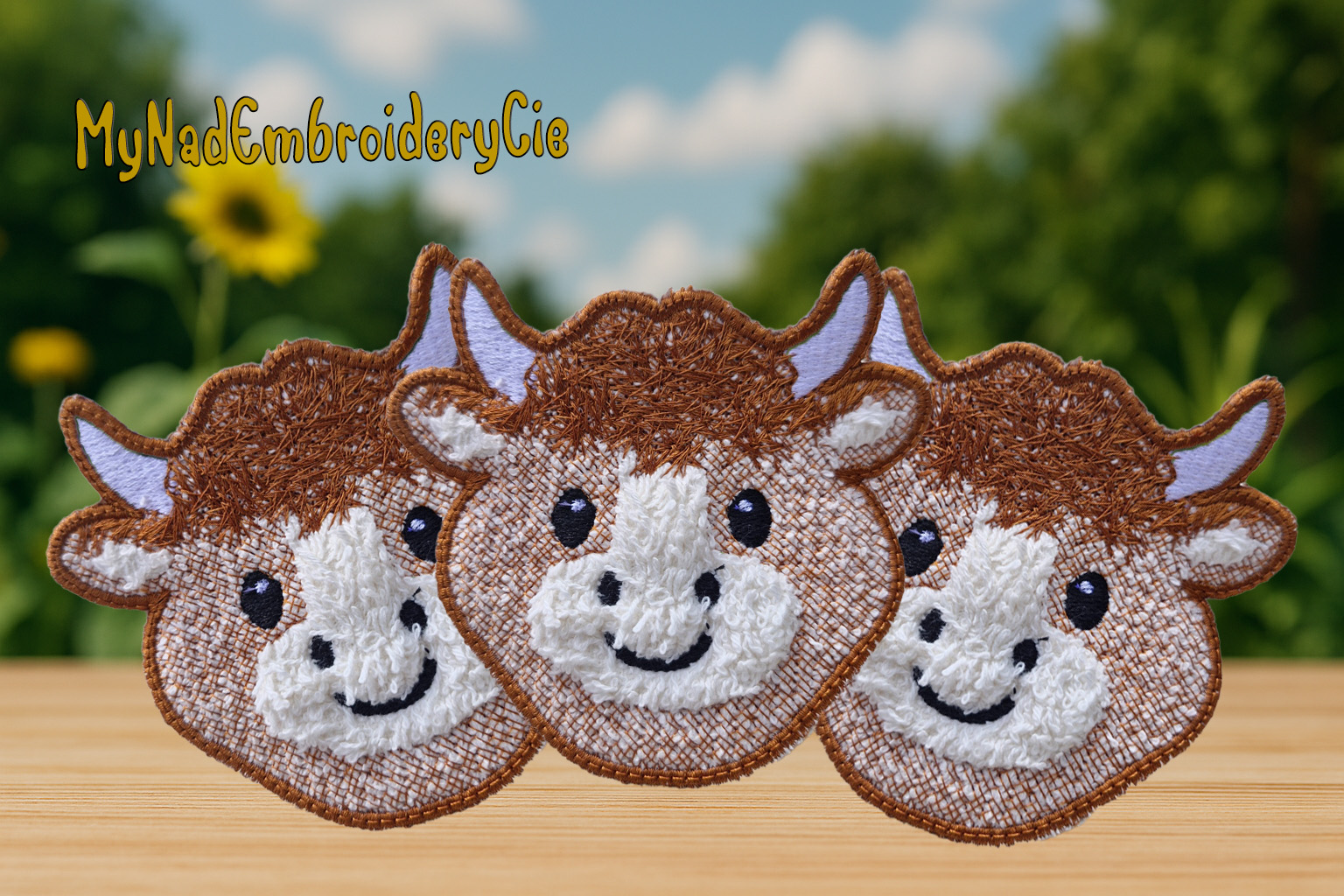 3 vaches